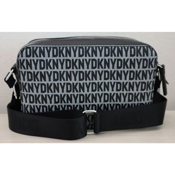 DKNY R43E2X93 Women's One Size Black TuTu Dual Zip Camera Bag - Picture 4 of 11